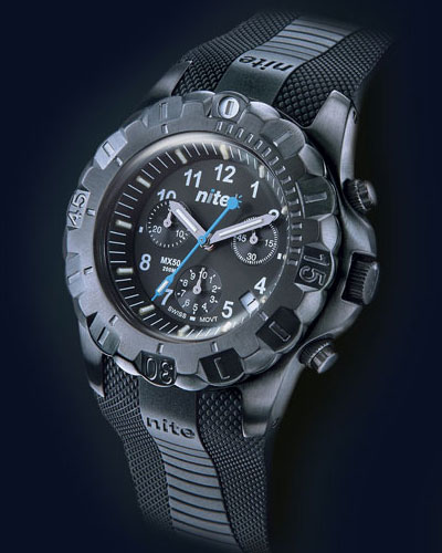 Nite MX50 Tritium Sport Watch