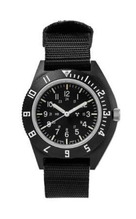 Marathon CeraShell Military Navigator No Date Quartz Tritium Watch