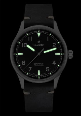 Damasko DF10 Black AUTOMATIK Field Watch #3
