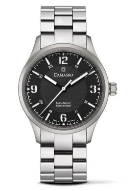 Damasko DF20 Automatic Field Watch with Submarine Steel Bracelet