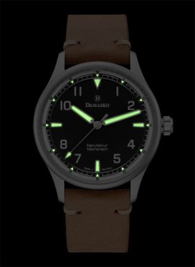 Damasko DF10 Old Radium Automatic Field Watch #4