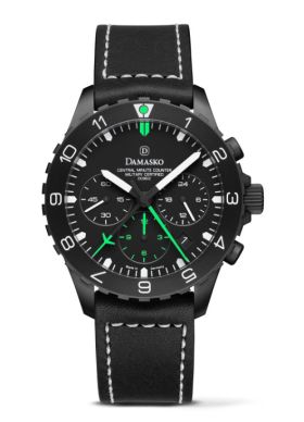 Damasko DC86/2 Green Black Chronograph Watch