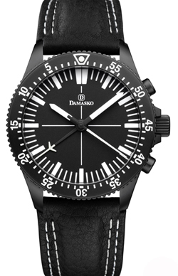 Damasko DC80 Black Chronograph Watch