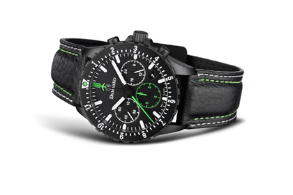 Damasko DC86 Green Black Chronograph Watch #2