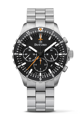 Damasko DC86 Orange with Bracelet Chronograph Watch