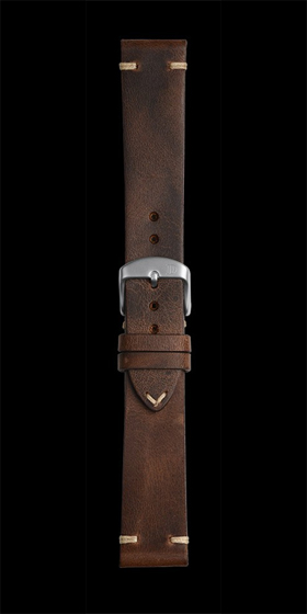 Damasko 20mm Leather Strap Vintage Mocha