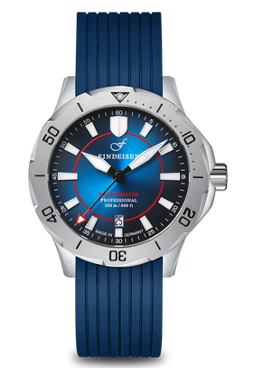 Findeisen NauticMaster Blue Automatic Watch F-1253-NM-B-K-EL