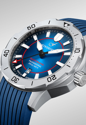 Findeisen NauticMaster Blue Automatic Watch F-1253-NM-B-K-EL #3