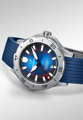 Findeisen NauticMaster Blue Automatic Watch F-1253-NM-B-K-EL #2