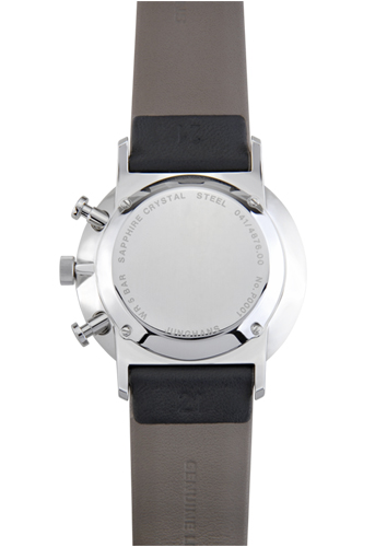 Junghans Form C Chronoscope Quartz Matt Anthracite Dial Watch 041/4876.00 #3