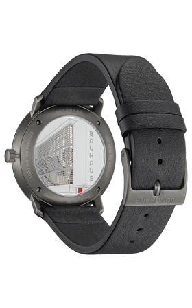 Junghans Max Bill Black Dial Automatic Bauhaus Watch 027/4308.02 #2