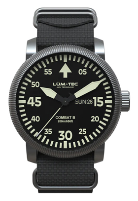 Lum-Tec Combat B68 43mm Day Date Watch
