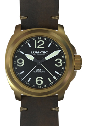 Lum-Tec M94 Bronze No Date 44mm Automatic Watch