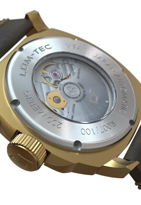 Lum-Tec M94 Bronze Date 44mm Automatic Watch #3