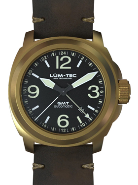 Lum-Tec M94 Bronze Date Watch