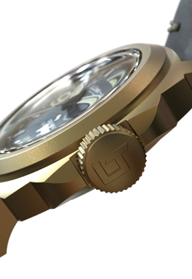 Lum-Tec M94 Bronze Date 44mm Automatic Watch #2
