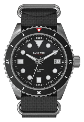 Lum-Tec Solar Marine 5 39mm Automatic Watch