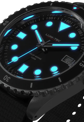Lum-Tec Solar Marine 5 39mm Automatic Watch #4