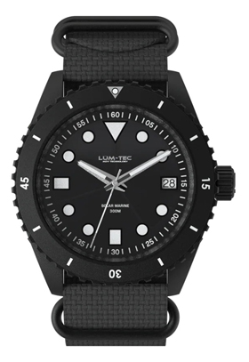 Lum-Tec Solar Marine 6 39mm Automatic Watch