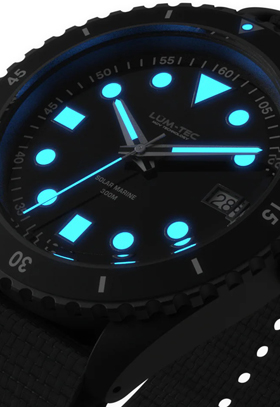 Lum-Tec Solar Marine 6 39mm Automatic Watch #4