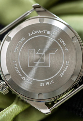 Lum-Tec Solar Marine 7 39mm Automatic Watch #3