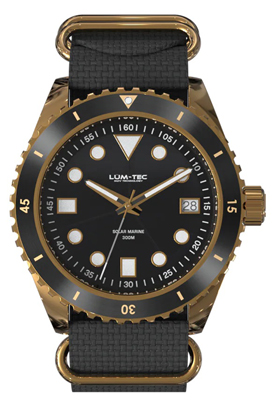Lum-Tec Solar Marine 8 39mm Automatic Watch