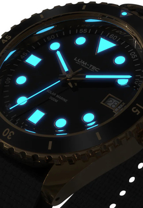 Lum-Tec Solar Marine 8 39mm Automatic Watch #4