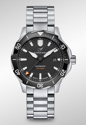 Findeisen NauticMaster Diver Black Automatic Watch #7