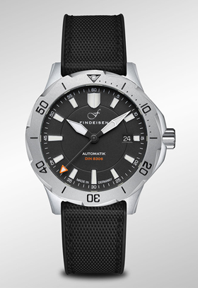 Findeisen NauticMaster Diver Black Automatic Watch #2