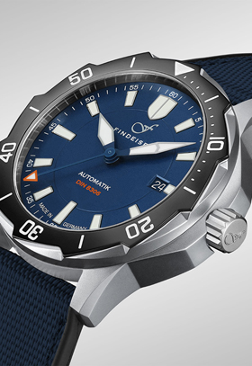 Findeisen NauticMaster Diver Blue Automatic Watch #3