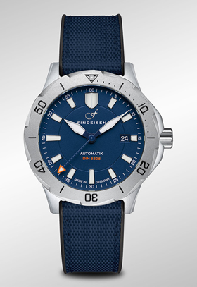 Findeisen NauticMaster Diver Blue Automatic Watch #2