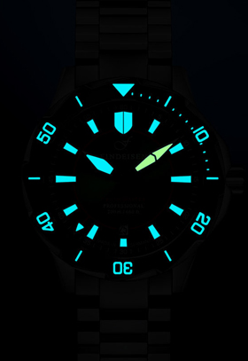 Findeisen NauticMaster Diver Blue Automatic Watch #5