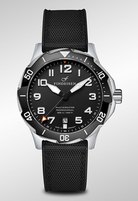 Findeisen NauticMaster Field Diver Black Automatic Watch