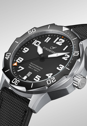 Findeisen NauticMaster Field Diver Black Automatic Watch #3