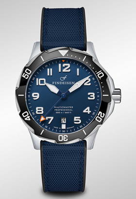 Findeisen NauticMaster Field Diver Blue Automatic Watch
