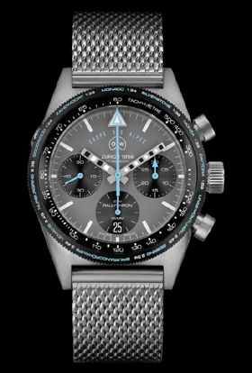 Ollech & Wajs RALLYCHRON 'COUPE DES ALPES' Chronograph Watch #5