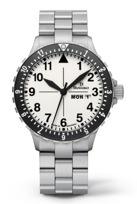 Damasko DK47 Automatic Watch with ice hardened bracelet