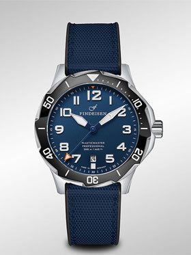 Findeisen NauticMaster Field Diver Watch Blue