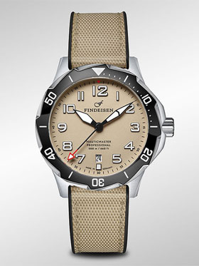 Findeisen NauticMaster Field Diver Watch Khaki