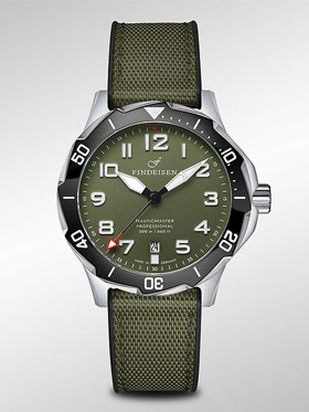 Findeisen NauticMaster Field Diver Watch Olive