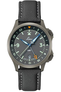 Laco 40MM Frankfurt GMT Grau Automatic Watch Laco Frankfurt 40MM GMT Grau Automatic Watch