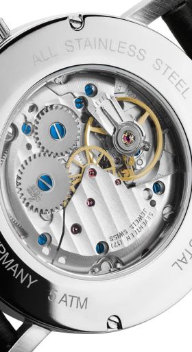 Laco Classic Bauhaus Plauen White Dial Handwinding Watch #2