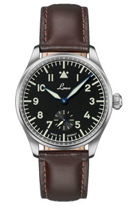 Laco Special Model Ulm 39mm Hand Wound Pilot Watch