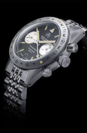 Ollech & Wajs OW Navichron Automatic Chronograph Watch with Bracelet #2