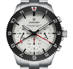 Damasko DC87SI Chronograph Watch with Ice Hardened Bracelet