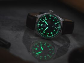 Laco Ulm 39MM Hand Wound Pilot Watch 862172 #4