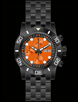 Nauticfish Waterwall 2T-2 PVD Chronograph Pro 2000M Watch